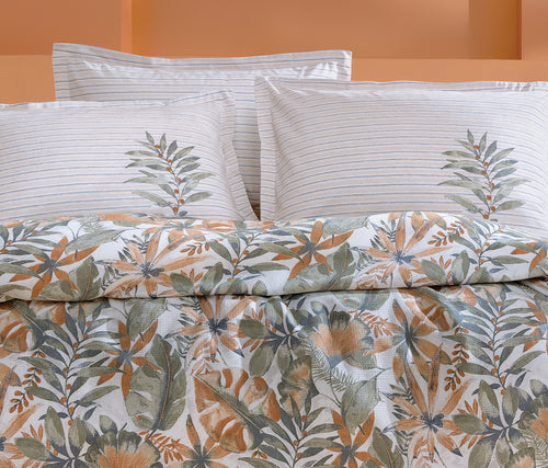 Amy Bedrukt katoenen zomerdekbedset