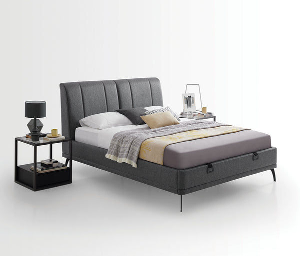 Black Ice Boxspring en hoofdbord 2-delige set
