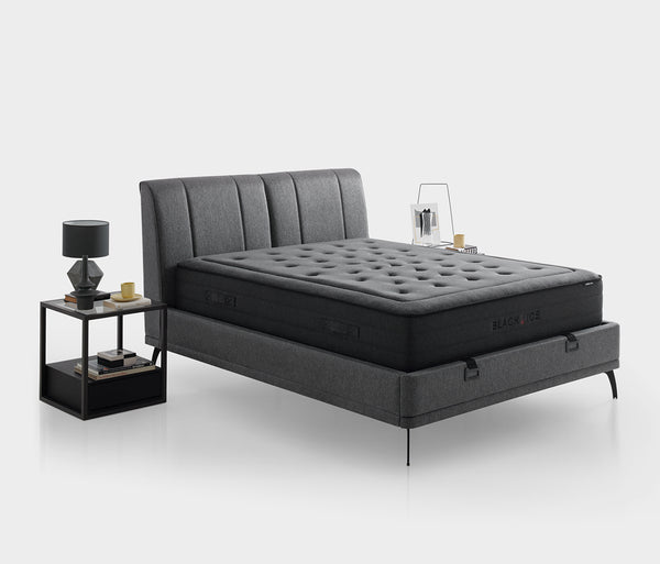 Black Ice Matras, boxspring en hoofdbord 3-delige set