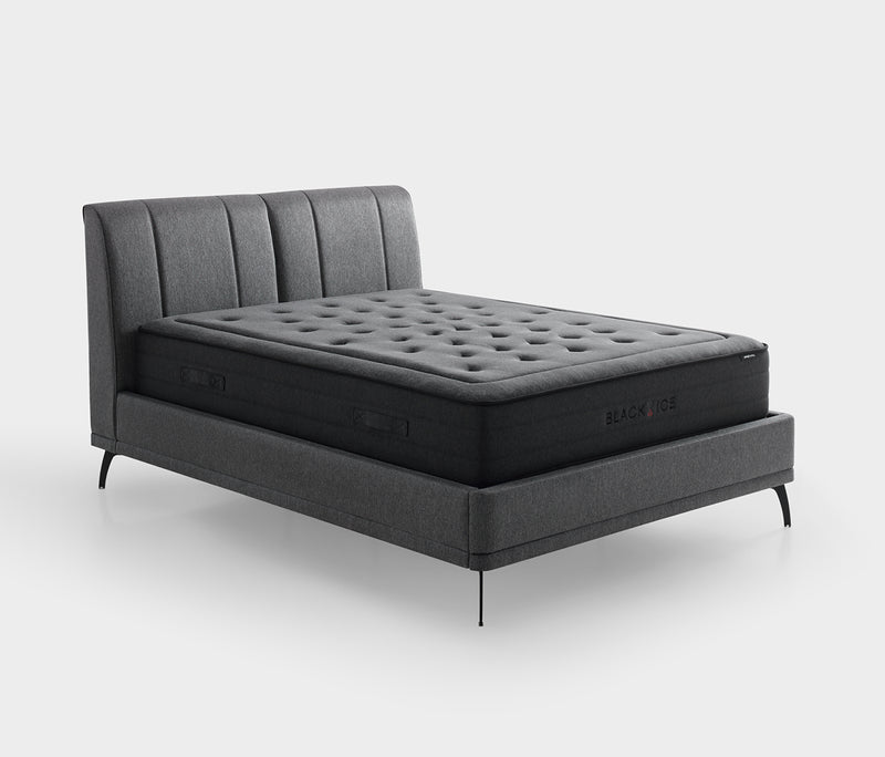 Black Ice Matras, boxspring en hoofdbord 3-delige set