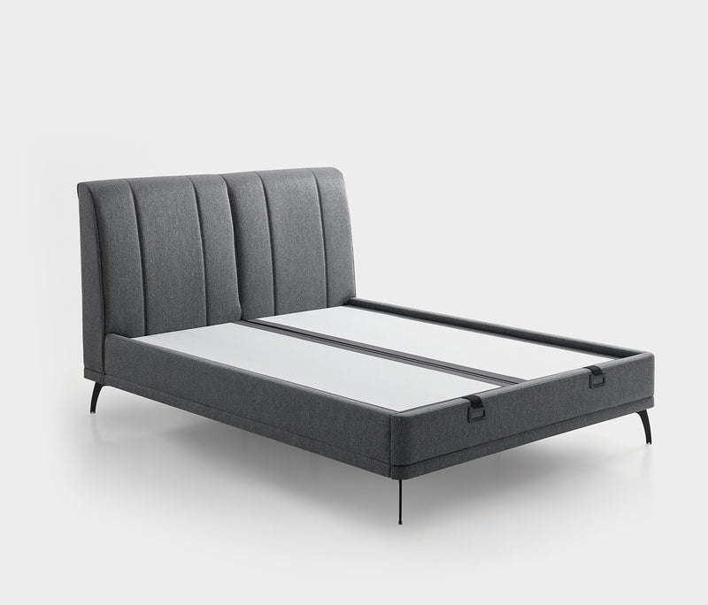 Black Ice Matras, boxspring en hoofdbord 3-delige set