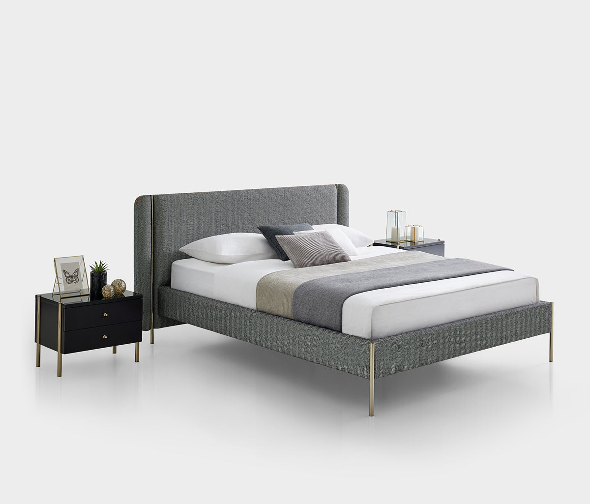 Inside Bedframe met hoofdbordverlichting