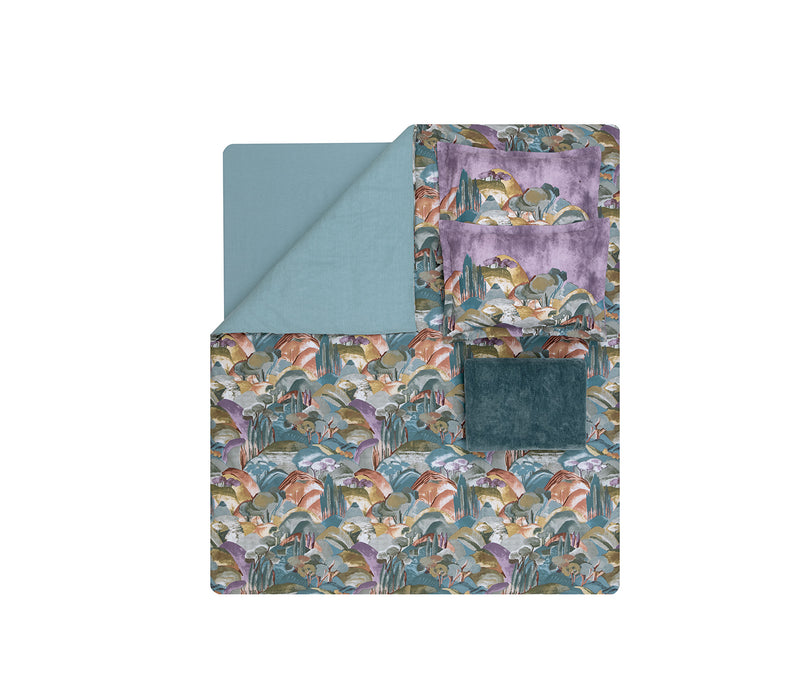 Darcy Ranforce dekbedovertrekset met chenille deken