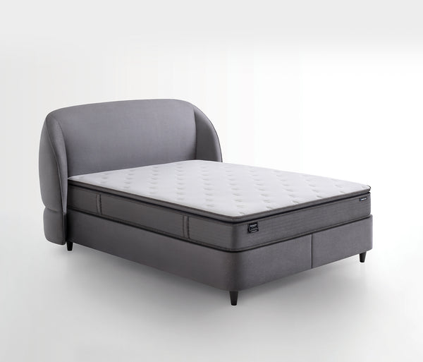 Orthopedic Support Matras, boxspring en hoofdbord 3-delige set