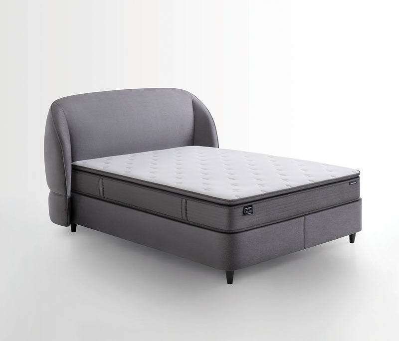 Orthopedic Support Matras, boxspring en hoofdbord 3-delige set