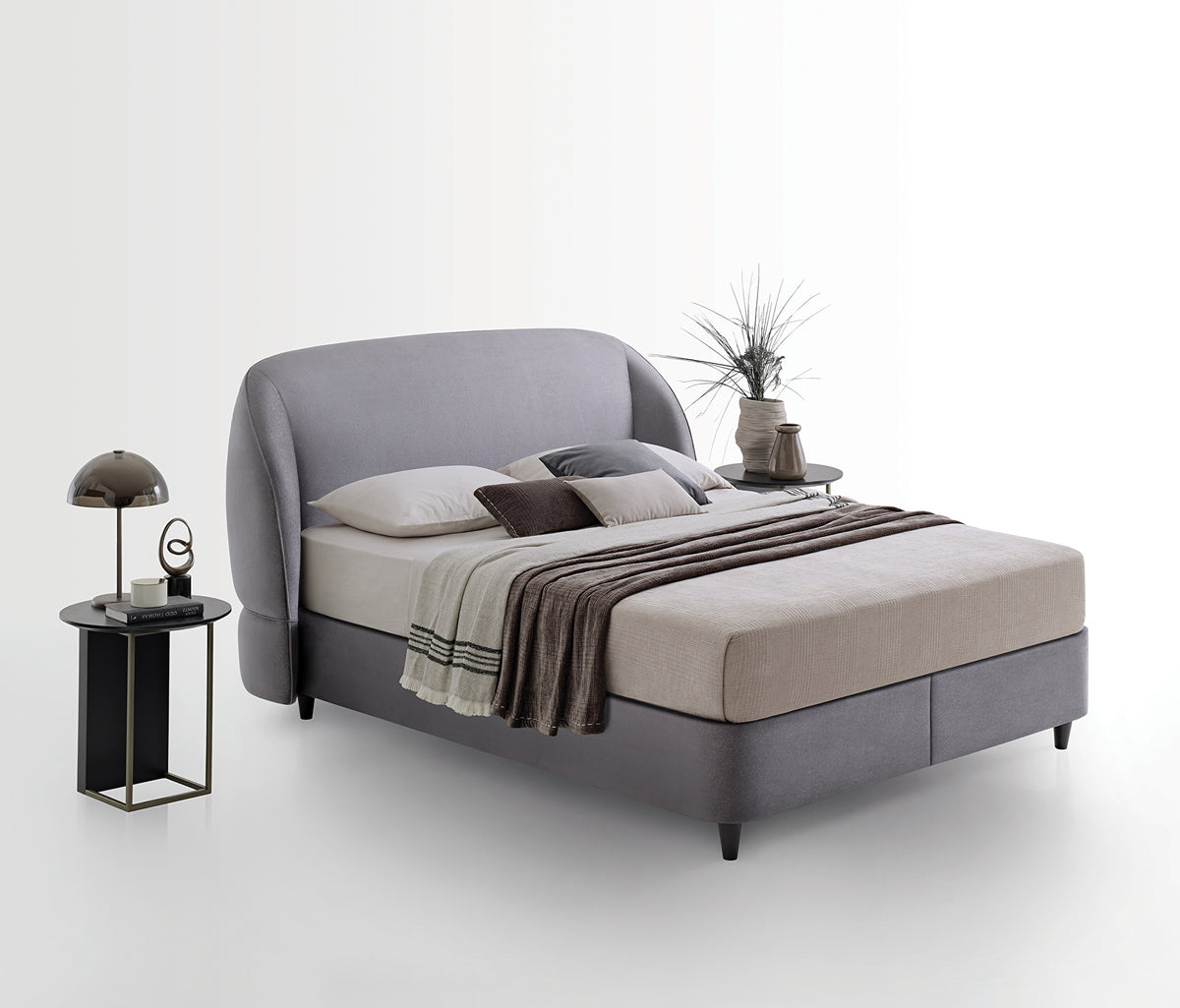 Lotto & Orthopedic Support Boxspring en hoofdbord 2-delige set