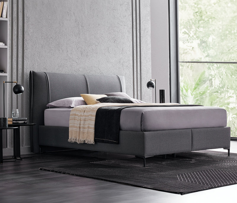 Lisbon & Tesla Power Boxspring en hoofdbord 2-delige set