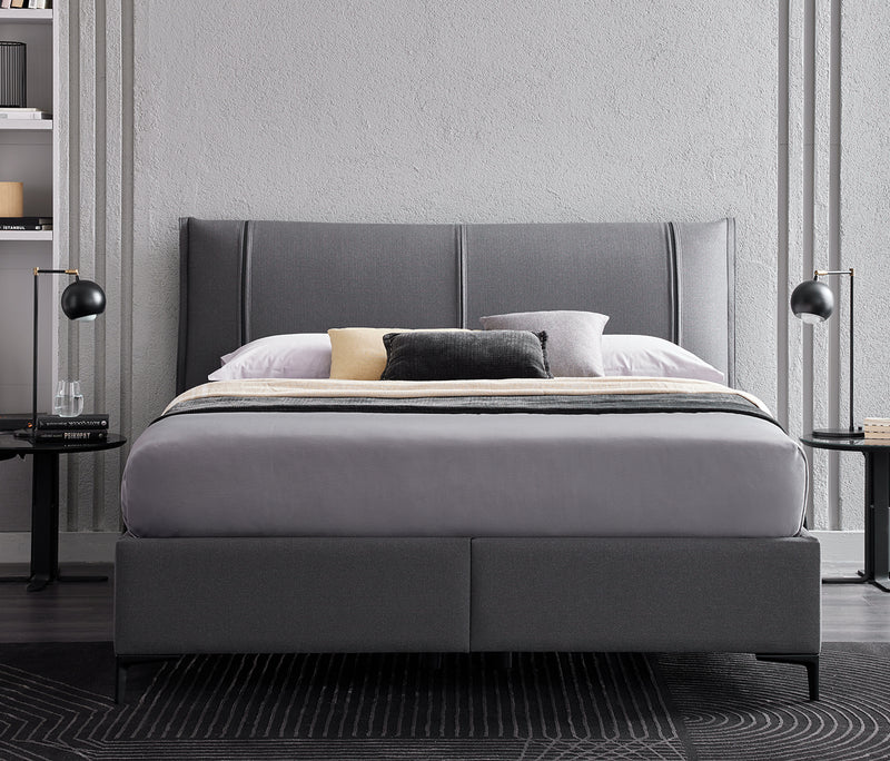 Lisbon & Tesla Power Boxspring en hoofdbord 2-delige set