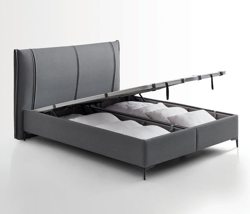 Lisbon & Tesla Power Boxspring en hoofdbord 2-delige set