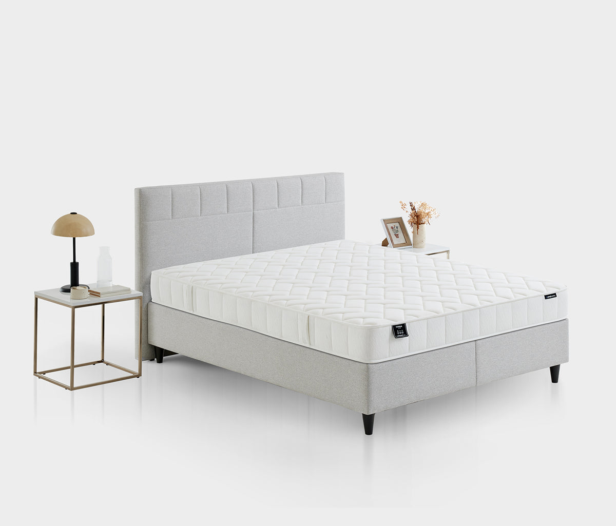 Supreme Star Matras, boxspring en hoofdbord 3-delige set