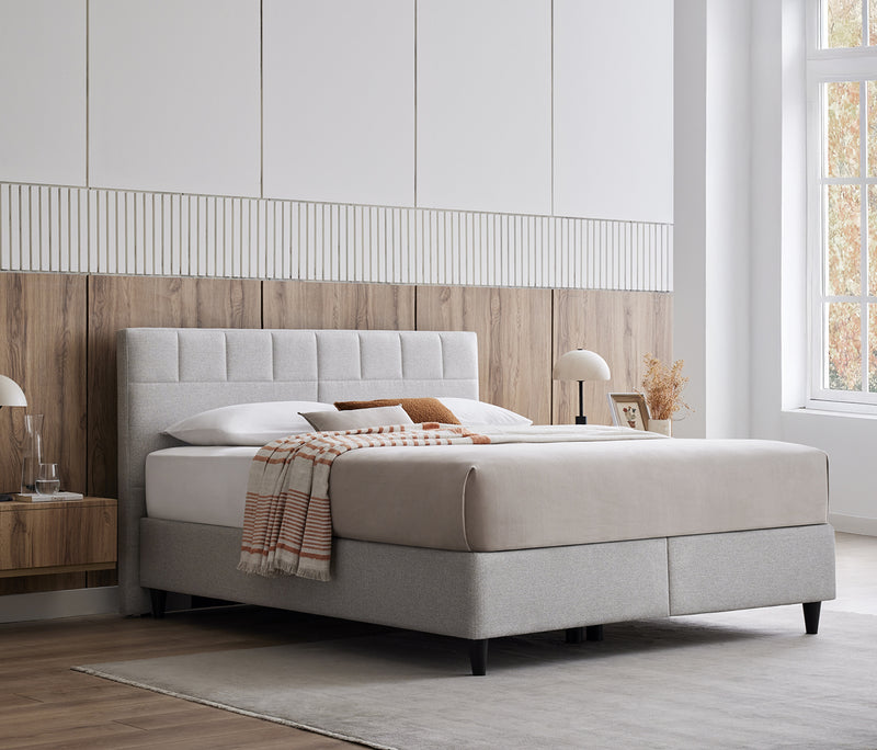 Lento & Supreme Sleep Boxspring en hoofdbord 2-delige set