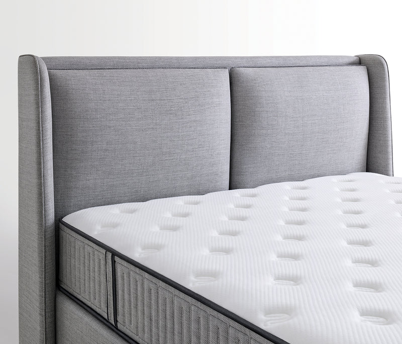 Ergocoil Infinity Pro Matras, boxspring en hoofdbord 3-delige set