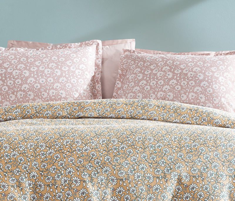 April Bedrukt katoenen zomerdekbedset