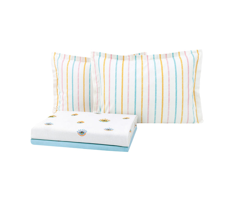 Aldon Bedrukt katoenen zomerdekbedset