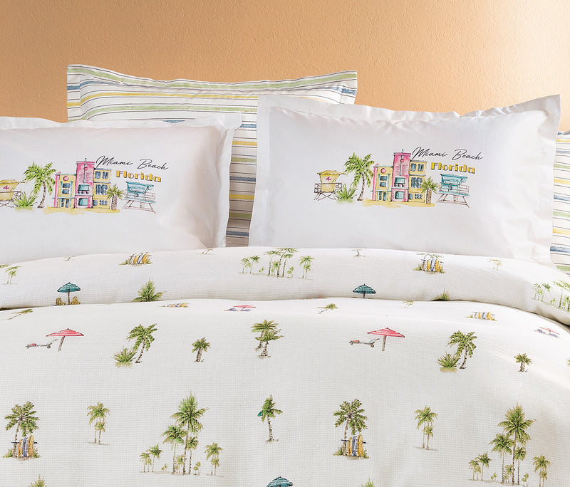 Aria Bedrukt katoenen zomerdekbedset