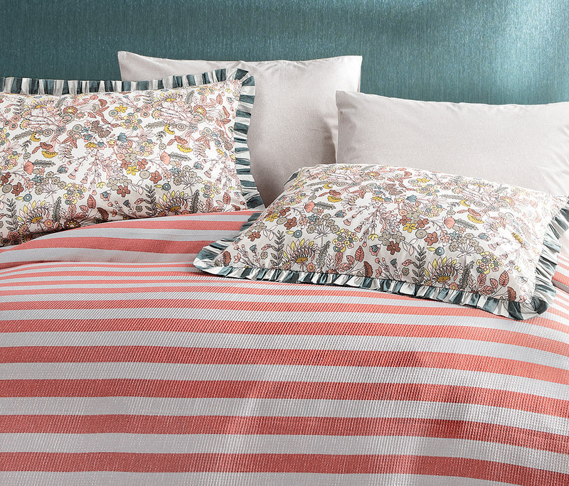 Otto Bedrukt katoenen zomerdekbedset