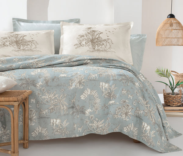 Aster Katoenen zomerdekbedset