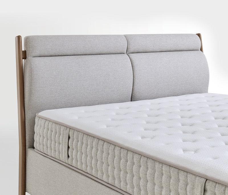 Ergonomic Air Matras, boxspring en hoofdbord 3-delige set