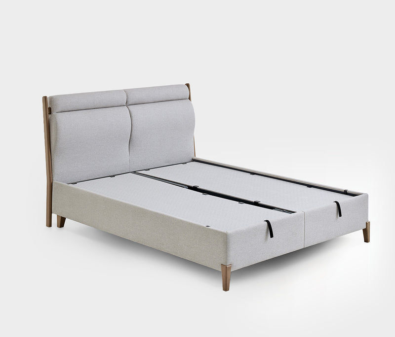 Ergonomic Air Matras, boxspring en hoofdbord 3-delige set