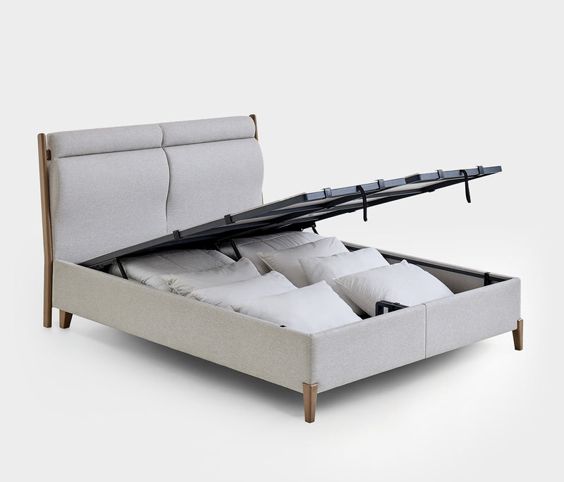 Ergonomic Air Matras, boxspring en hoofdbord 3-delige set