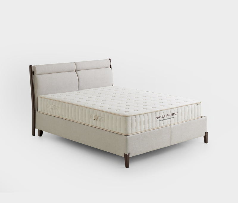 Natura Rest Matras & Ergonomic Matras, boxspring en hoofdbord 3-delige set
