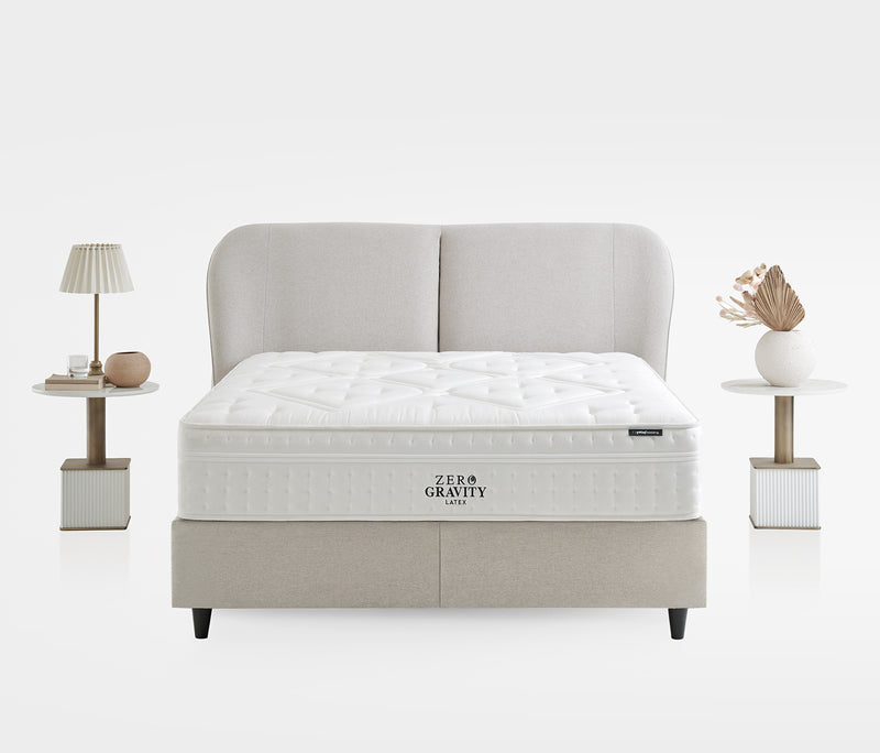 Zero Gravity Latex & Lento 3-delige set Matras, boxspring en hoofdbord