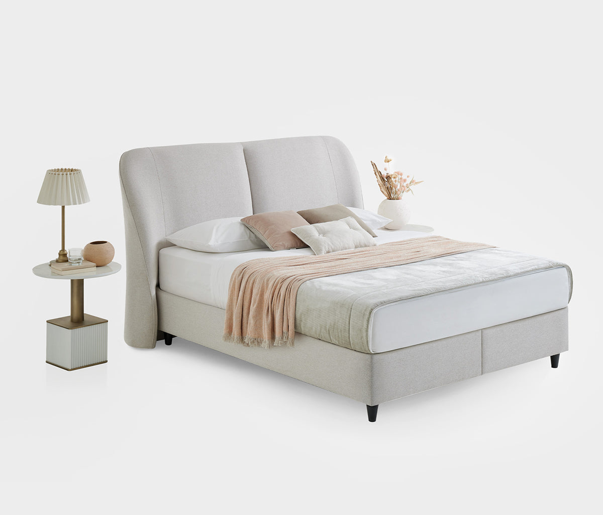 Lento Boxspring & Marlin Hoofdbord