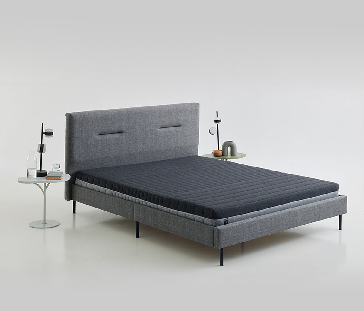 Optimum Support & Sovene Matras, bedframe en hoofdbord