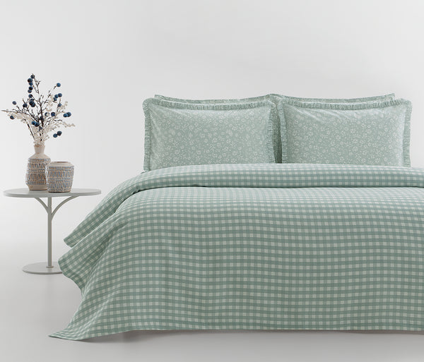 Grace Bedrukt katoenen zomerdekbedset
