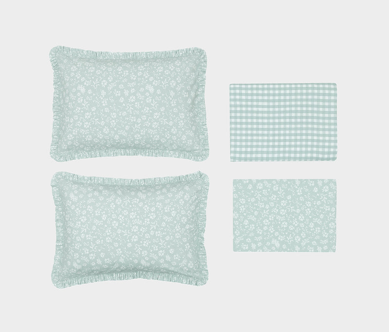 Grace Bedrukt katoenen zomerdekbedset