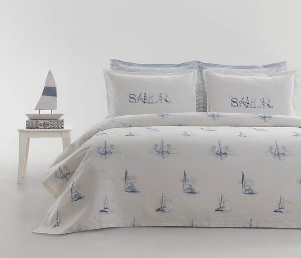 Lento Bedrukt katoenen zomerdekbedset
