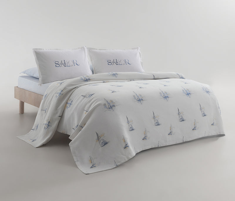 Lento Bedrukt katoenen zomerdekbedset