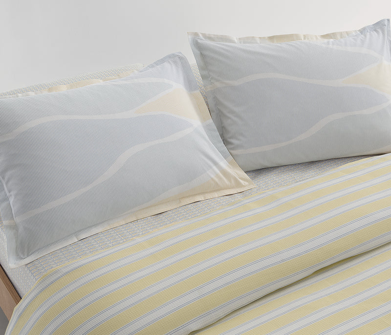 Mathias Bedrukt katoenen zomerdekbedset
