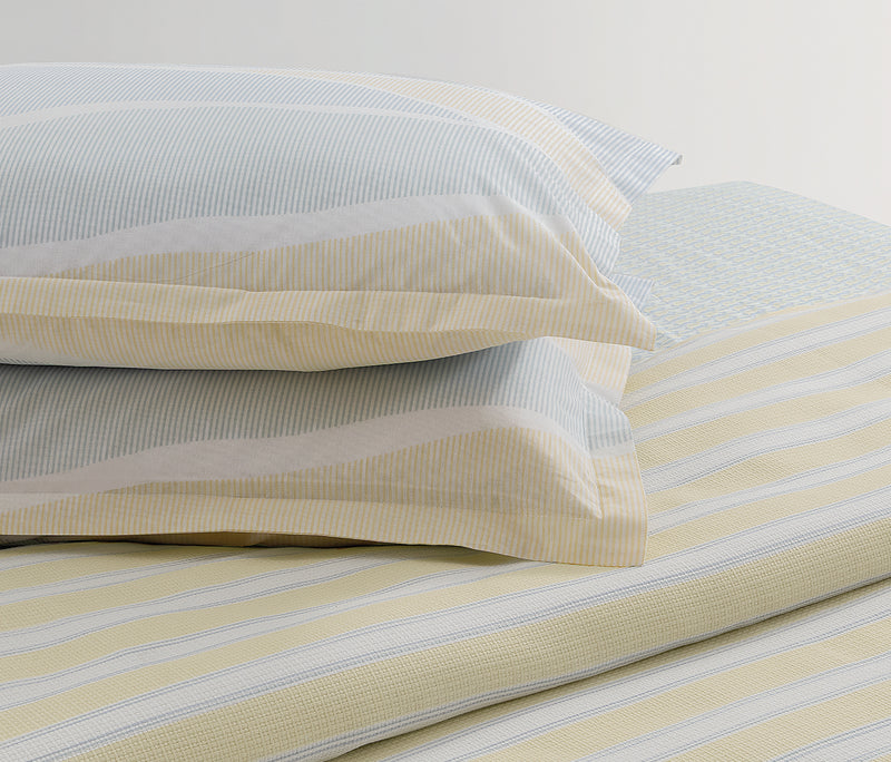 Mathias Bedrukt katoenen zomerdekbedset