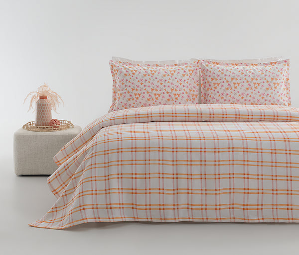 Tindra Bedrukt katoenen zomerdekbedset