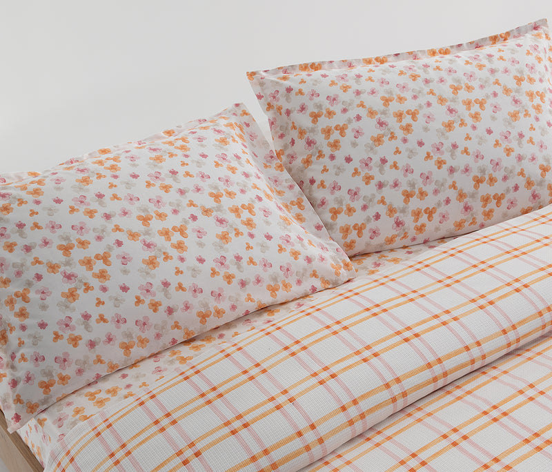 Tindra Bedrukt katoenen zomerdekbedset