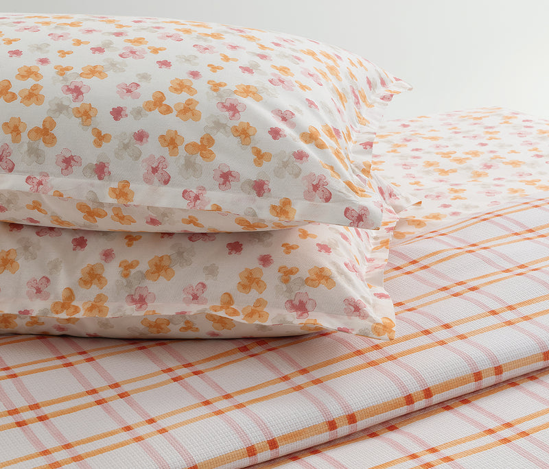 Tindra Bedrukt katoenen zomerdekbedset