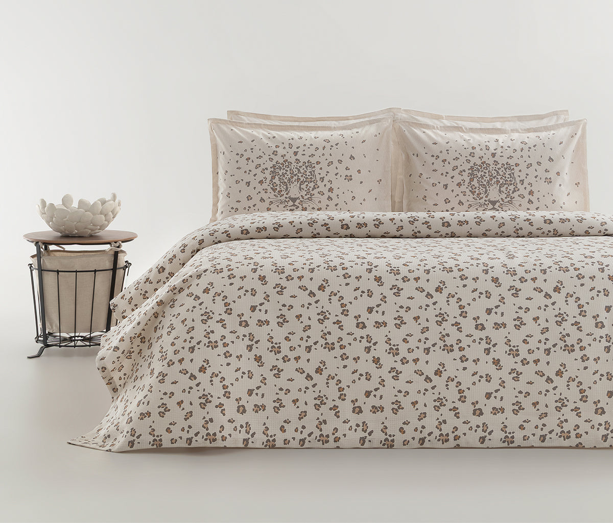 Allyna Bedrukt katoenen zomerdekbedset