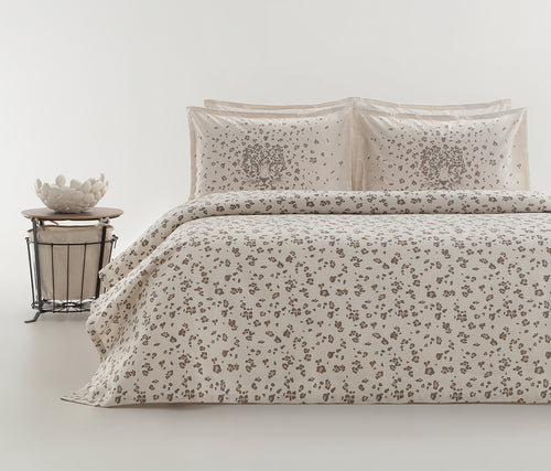 Allyna Bedrukt katoenen zomerdekbedset