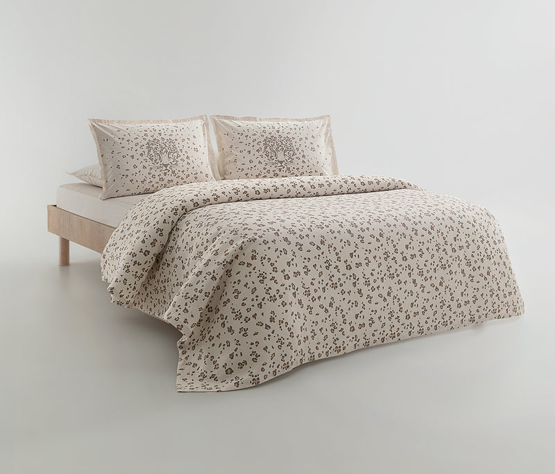 Allyna Bedrukt katoenen zomerdekbedset