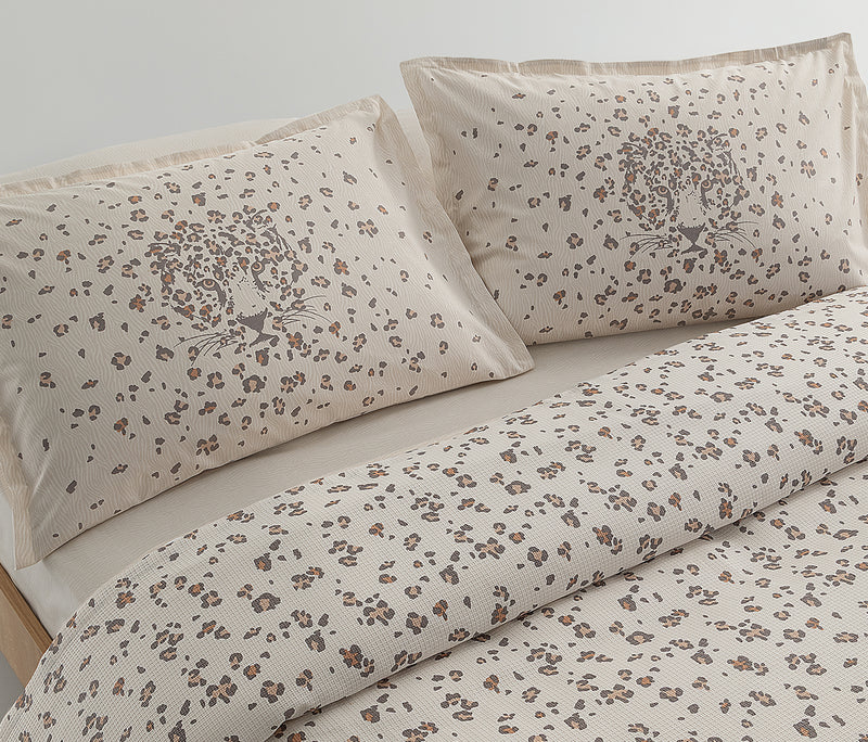 Allyna Bedrukt katoenen zomerdekbedset