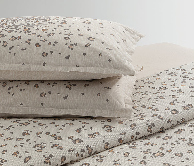 Allyna Bedrukt katoenen zomerdekbedset