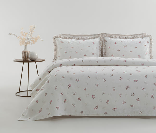 Hannya Bedrukt katoenen zomerdekbedset