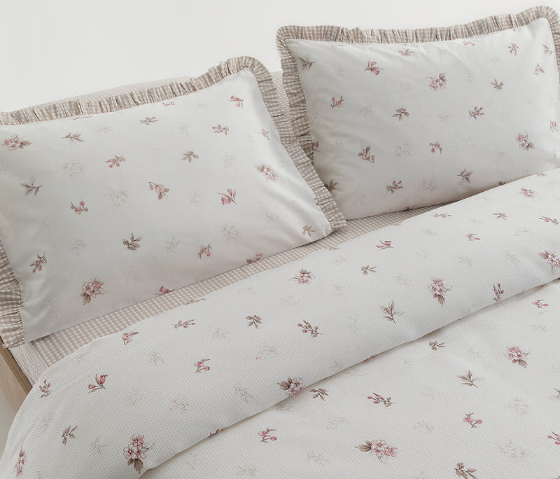 Hannya Bedrukt katoenen zomerdekbedset