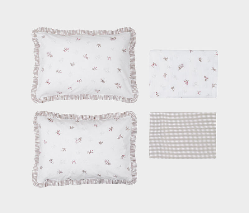 Hannya Bedrukt katoenen zomerdekbedset