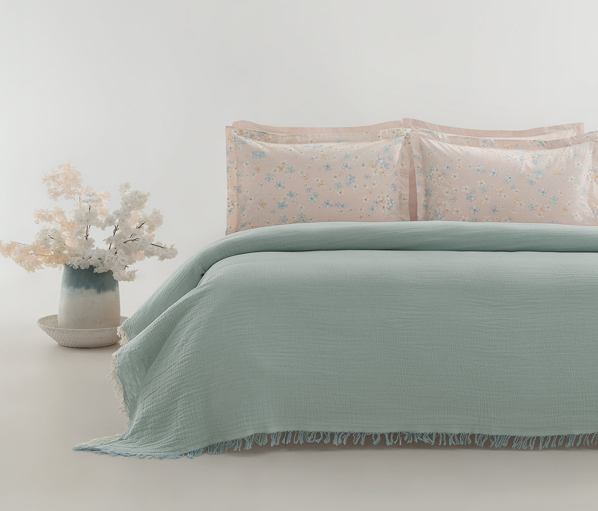 Brenna Mousseline zomerdekbedset
