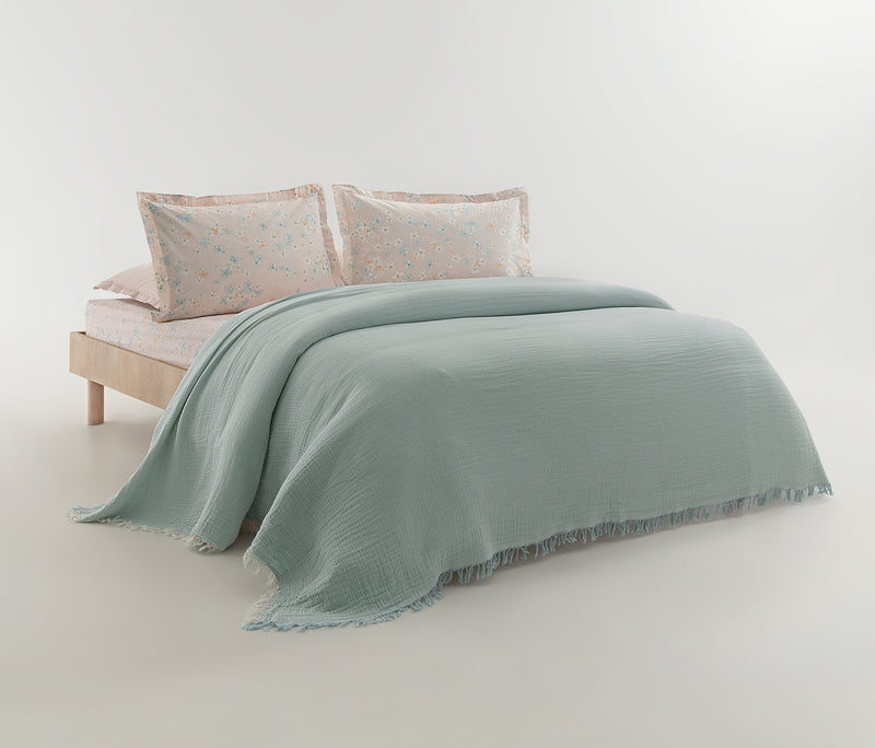 Brenna Mousseline zomerdekbedset