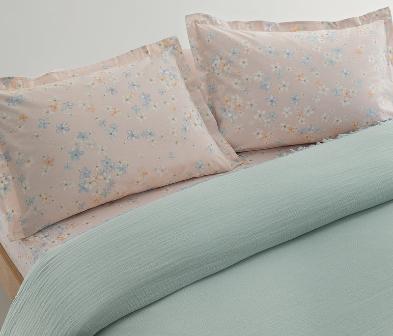 Brenna Mousseline zomerdekbedset