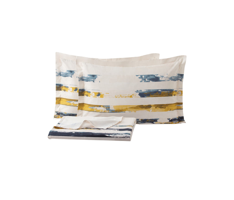 Stain Bedrukt katoenen zomerdekbedset