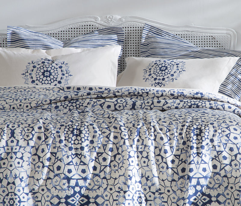 Sancia Bedrukt katoenen zomerdekbedset